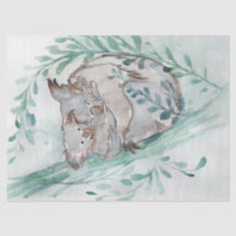 Niedliches Koala & Baby Watercolor Neutrales Kinde
