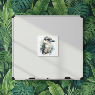 Niedliches Kookaburra an einer Zweigstelle Magnetkarte