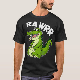 Niedliches Krokodil-Alligator-Croc-Reptil T-Shirt