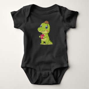 Niedliches Krokodil Baby Strampler