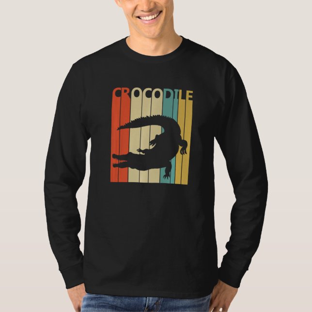 Niedliches Krokodil T-Shirt (Vorderseite)