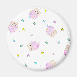 Niedliches Kuchenmuster Magnet
