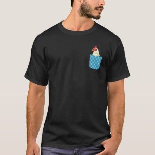 Niedliches Küken auf dem Bauernhof Geflügelvogel L T-Shirt