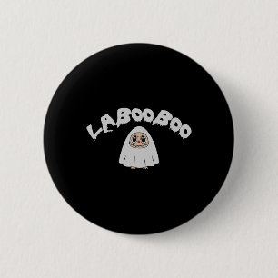 Niedliches Laboo-Boo-Ghost-Halloween für Erwachsen Button