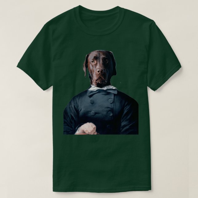 Niedliches Labrador Retriever Unterscheidung zwisc T-Shirt (Design vorne)