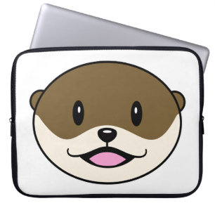Niedliches Lächeln Otter Laptopschutzhülle