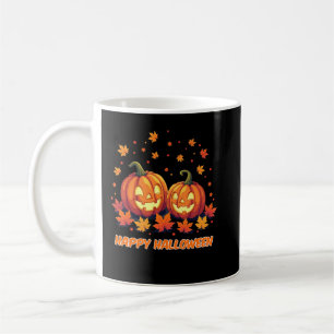 Niedliches Lächeln Pumpkin Fall Halloween T-Shirt Kaffeetasse