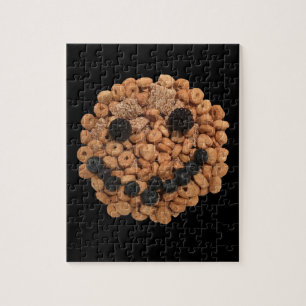 Niedliches Lächeln von Obst und Getreide Puzzle