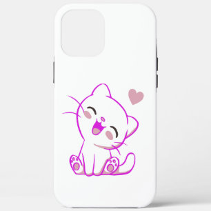 NIEDLICHES LACHTEN KLEIN Fuchsia KITTEN Case-Mate iPhone Hülle