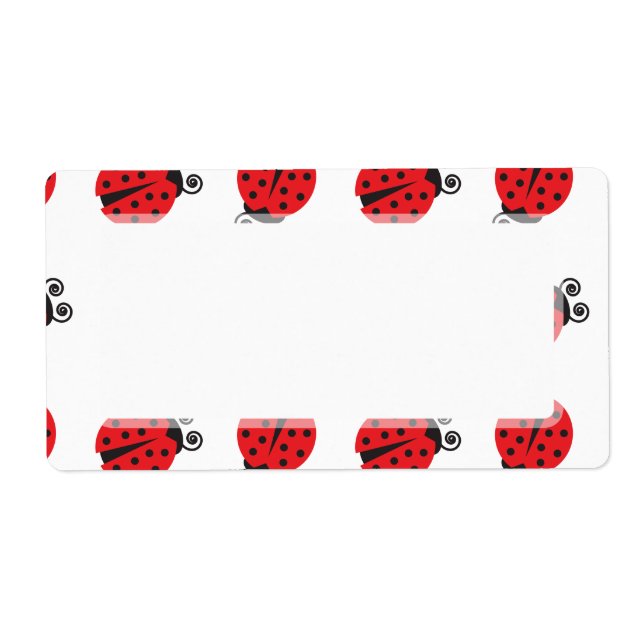 Niedliches Lady Bug Pattern (Vorne)