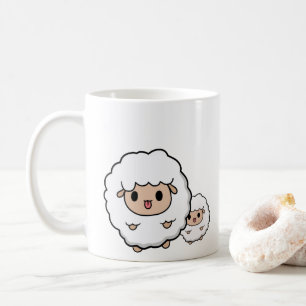 Niedliches Lamm Kaffeetasse