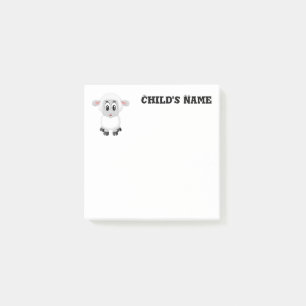 Niedliches Lamm Post-it Klebezettel