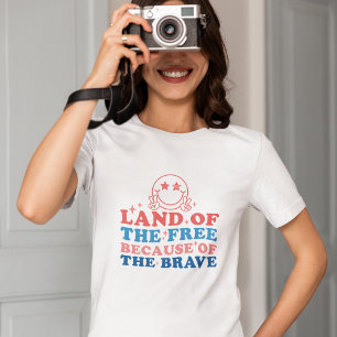 Niedliches Land des 4. Juli Unabhängigkeitstages T-Shirt