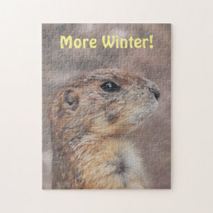 Niedliches Landhaus Mehr Winter Art Puzzle