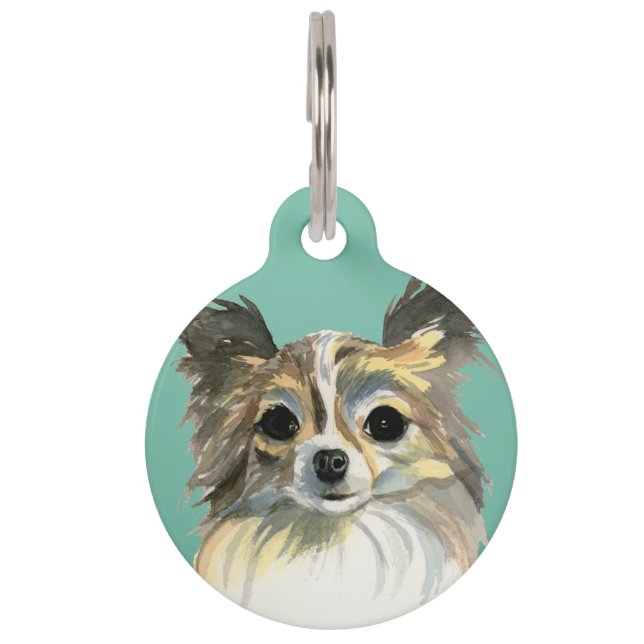 Niedliches langes tiernamensmarke (Vorderseite)