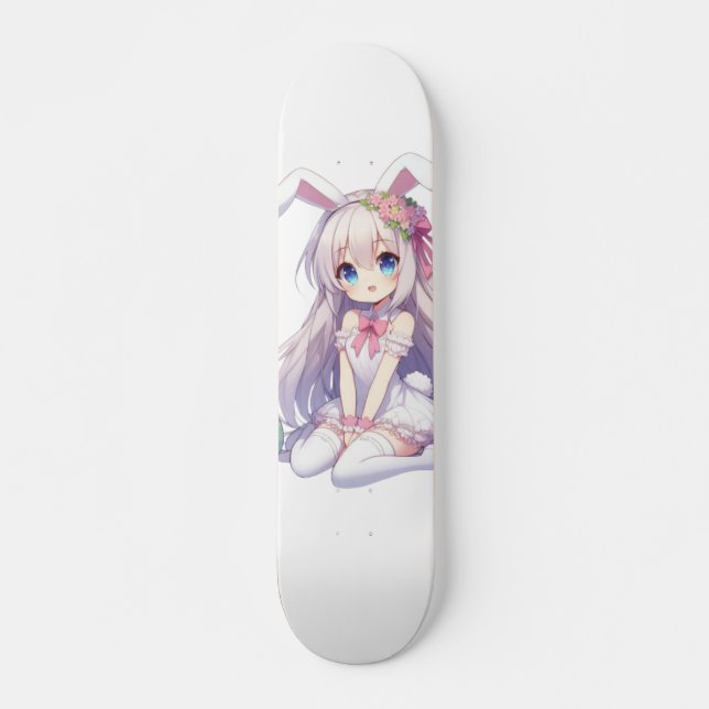 niedliches, lebendiges Ostern Skateboard (Vorne)