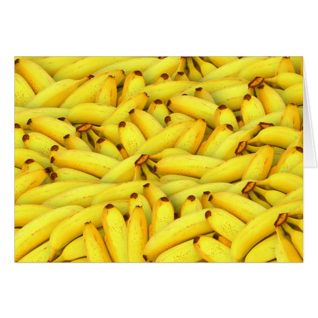 Niedliches Lebensmittel Obst tropische gelbe Banan (Vorderseite (Horizontal))