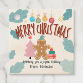 Niedliches Lebkuchen Weihnachten Weihnachten Weihn Geschenkanhänger