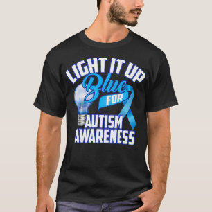 Niedliches Licht für Autismus-Aufklärungsgeschenk T-Shirt