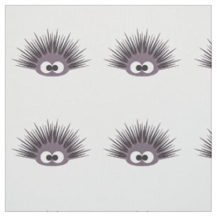 Niedliches Lila Meer Urchin Stoff