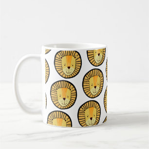 Niedliches Lion-Muster Kaffeetasse
