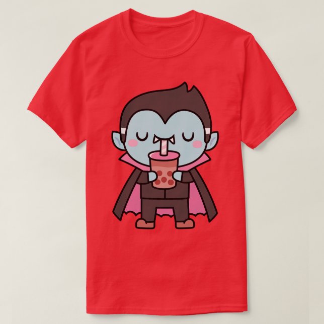 Niedliches Little Vampire Sind zum Kotzen Bubble T T-Shirt (Design vorne)