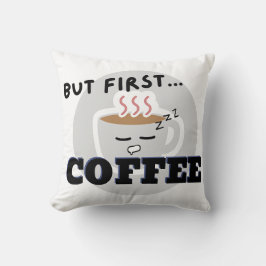 Niedliches Logo für den Cup, aber zuerst...Kaffee Kissen