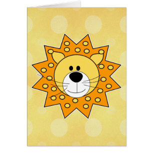 Niedliches Löwengesicht