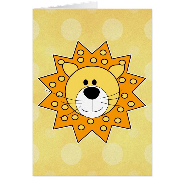 Niedliches Löwengesicht (Vorne)