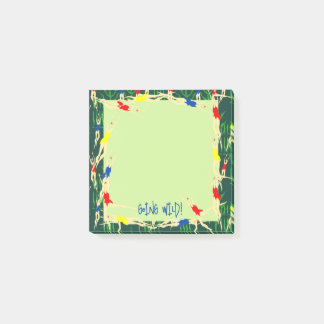 Niedliches, lustiges Geschenk für Wilde Schwimmeri Post-it Klebezettel