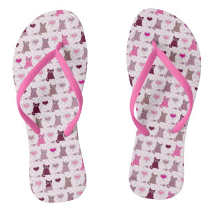 Niedliches Mädchen-Muster Flip Flops