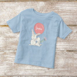 Niedliches Mädchenhaus mit Namen Kleinkind T-shirt