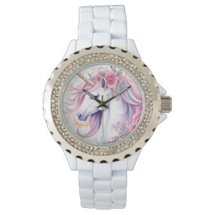 Niedliches magisches Einhorn Armbanduhr