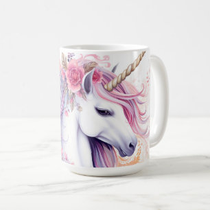 Niedliches magisches Einhorn Kaffeetasse