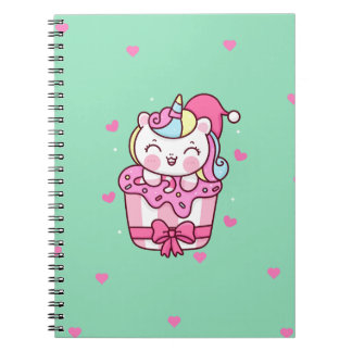 Niedliches magisches Einhorn Notizblock