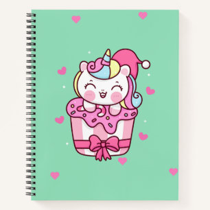 Niedliches magisches Einhorn Notizbuch