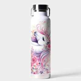Niedliches magisches Einhorn Trinkflasche