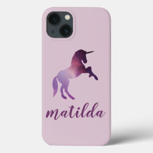 niedliches magisches lila Einhorn Case-Mate iPhone Hülle