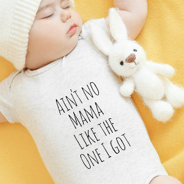 Niedliches Mama Baby Strampler