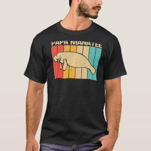 Niedliches Manatee für Männer Jungen Seekuh Dugong T-Shirt