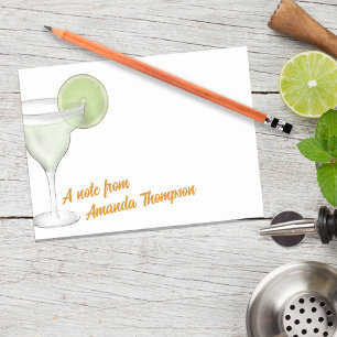 Niedliches Margarita Cocktails Personalisiert Post-it Klebezettel