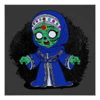 Niedliches marokkanisches Zombie