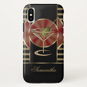 Niedliches Martini-Cocktail personalisiert Case-Mate iPhone Hülle