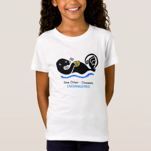 Niedliches Meer - bedrohte Tiergrafik T-Shirt