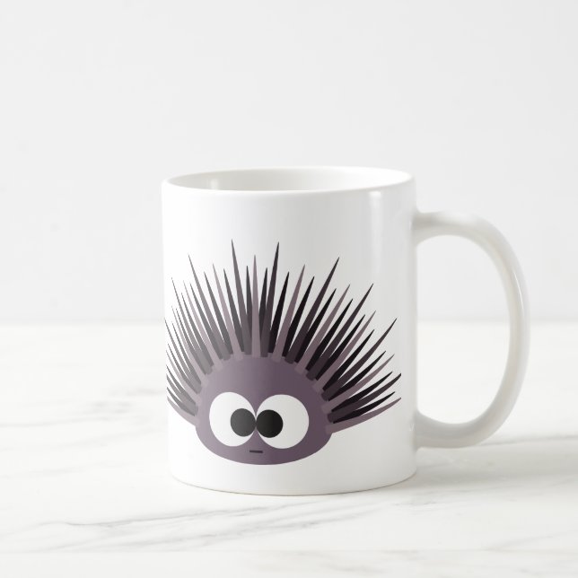 Niedliches Meer Urchin Kaffeetasse (Rechts)