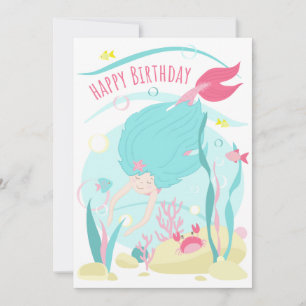 Niedliches Meerjungentauchen