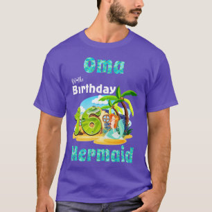 Niedliches Meerjungfrau-Oma des 16. Geburtstages T-Shirt