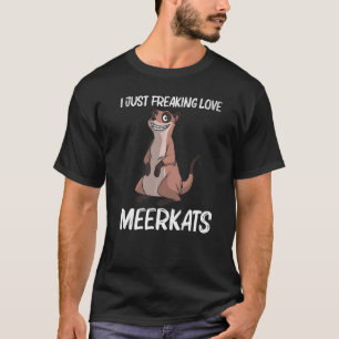 Niedliches Meerkat für Männer Frauen Meerkat Mongo T-Shirt