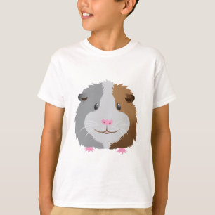 niedliches Meerschweinchengesicht T-Shirt