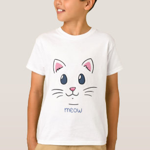 Niedliches Meow Kitty T-Shirt
